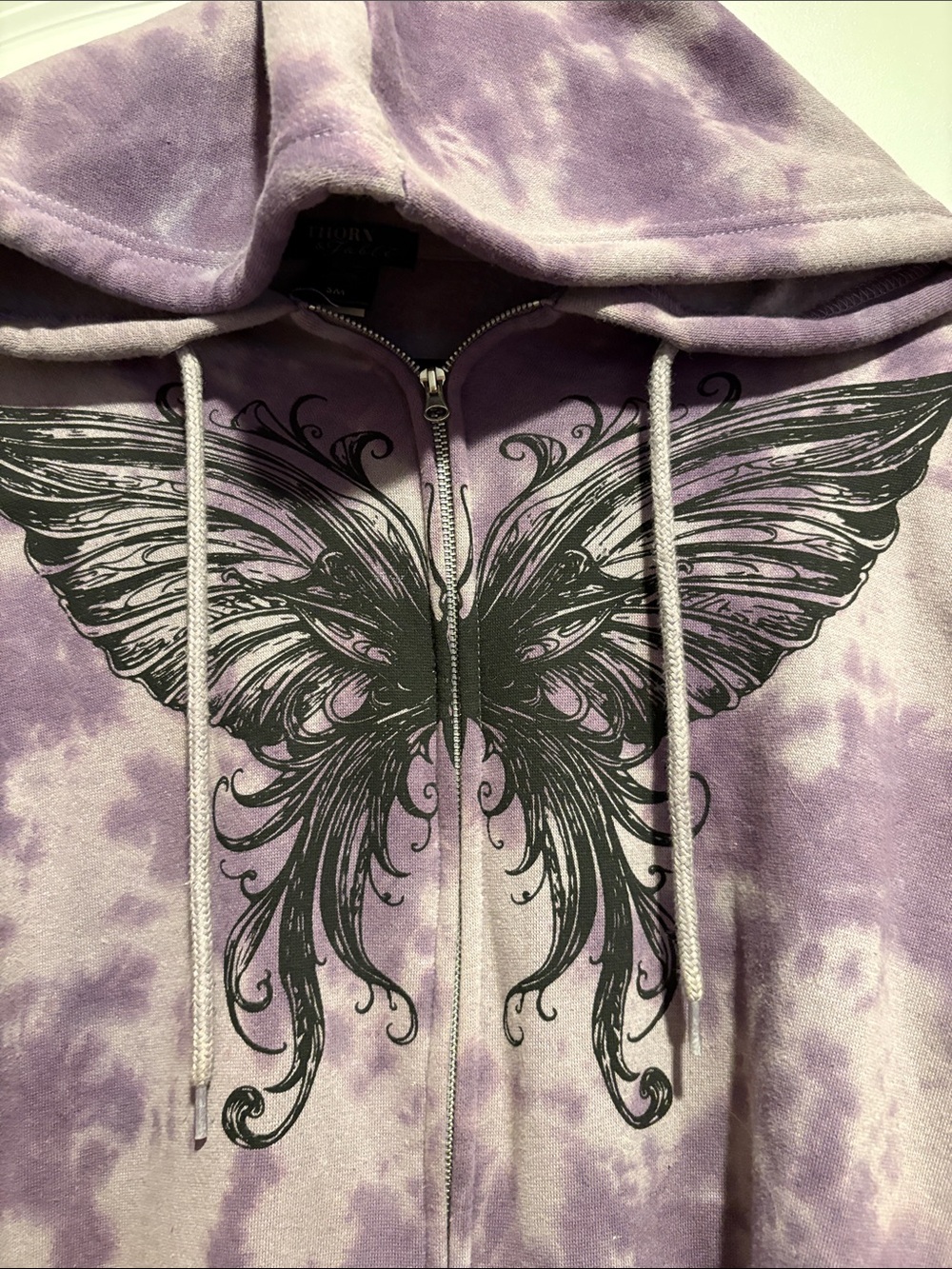 Butterfly Grunge Hoodie 🦋 - Picture 2 of 4